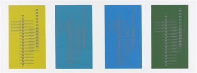 Lot 39 - Josef Albers (1888-1976) FORMULATION...