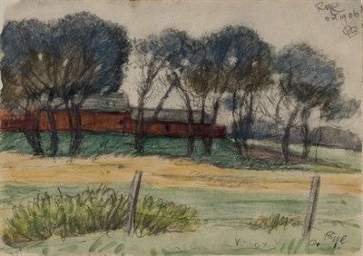 Lot 77 - Oscar Florianus Bluemner American, 1867-1938...