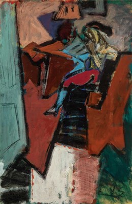 Lot 133 - Joseph Solman American, 1909-2008 Woman in...