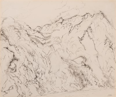 Lot 18 - Kenneth Callahan American, 1905-1986 Mountain...