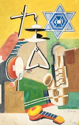 Lot 77 - Jan Matulka American, 1890-1972 Untitled...