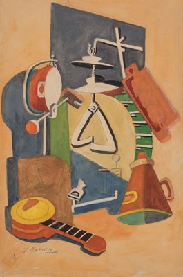Lot 76 - Jan Matulka American, 1890-1972 Untitled...