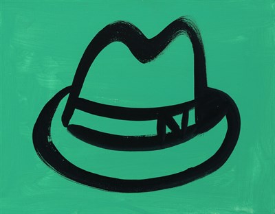 Lot 126 - Tom Slaughter American, b. 1955 Untitled (Hat),...