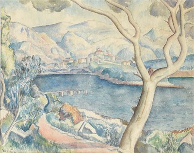 Lot 87 - William Yarrow American, 1891-1941 Harbor...