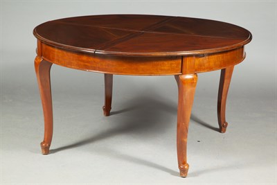 Lot 48 - Louis XV Style Mahogany Extension Dining Table...