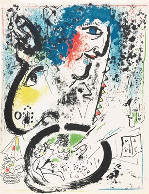 Lot 56 - Marc Chagall (1887-1985) CHAGALL LITHOGRAPHE I-...