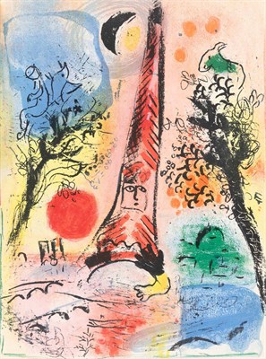 Lot 56 - Marc Chagall (1887-1985) CHAGALL LITHOGRAPHE I-...