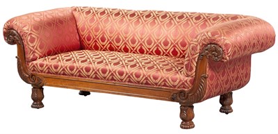 Lot 376 - George IV Rosewood Sofa by Gillows Second...