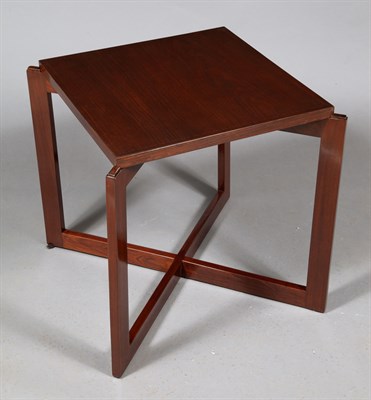 Lot 427 - André Sornay Mahogany Game Table 1940s Square...