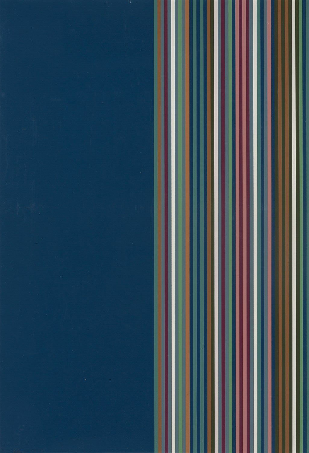 Lot 71 - Gene Davis (1920-1985) UNTITLED Color...