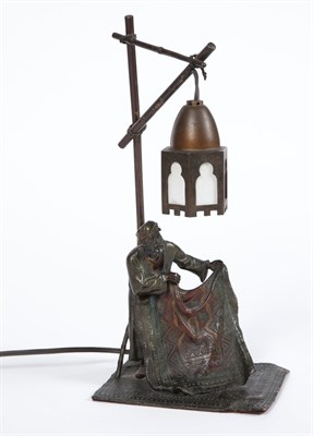 Lot 406 - Austrian Art Deco Cold-Painted Bronze Figural...