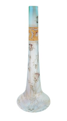 Lot 196 - Monumental Daum Acid-Etched, Gilt and Enameled...