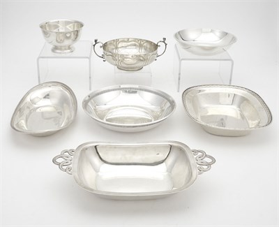 Lot 207 - Group of American Sterling Silver Bowls and...