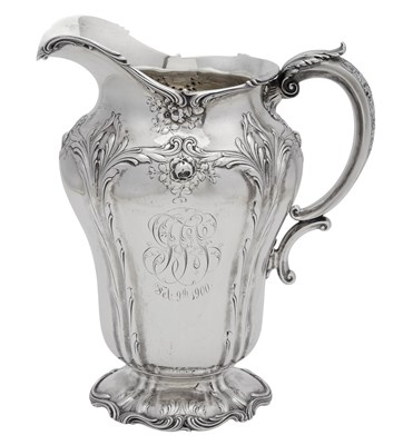 Lot 115 - Gorham Sterling Silver Water Pitcher 1899...