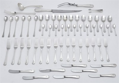 Lot 229 - Assembled Tiffany & Co. Flemish Pattern...