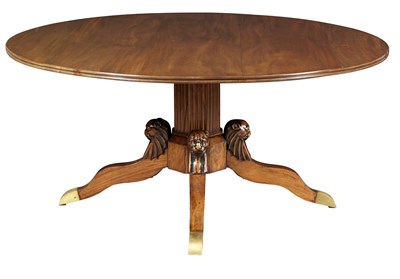 Lot 380 - George IV Style Mahogany Center Table...