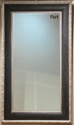 Lot 334 - Pair of Black-Painted and Silvered Large...