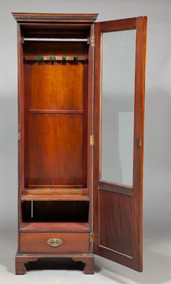 Lot 339 - George III Style Mahogany Glass-Front Gun...