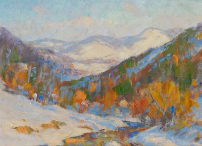 Lot 18 - Allen Dean Cochran American, 1888-1971 Winter...