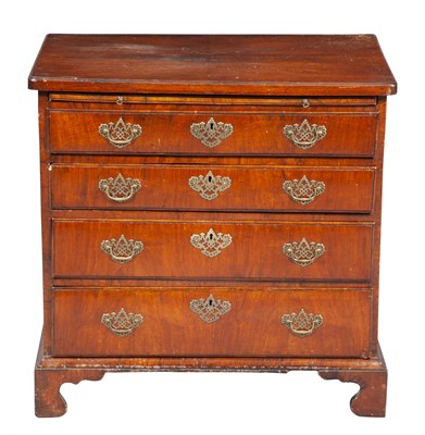 Lot 350 - George II Inlaid Walnut Chest of Drawers...