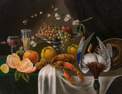 Lot 86 - Continental School 20th century Still Life of...