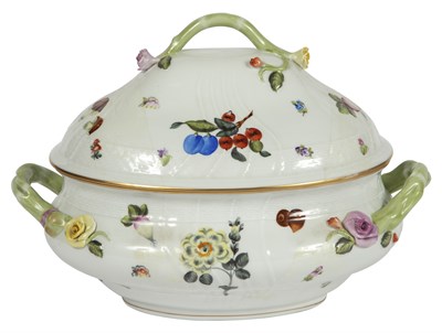 Lot 190 - Herend Porcelain Covered Tureen Width across...