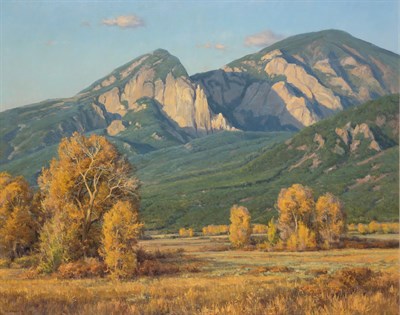 Lot 91 - Clyde Aspevig American, b. 1951 Late Afternoon...
