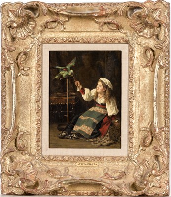 Lot 46 - Henry Leland American, 1850-1877 Mischief,...
