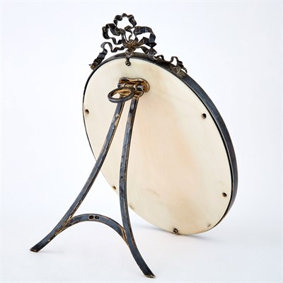 Lot 1 - Fabergé Silver-Gilt and Guilloché Enamel...