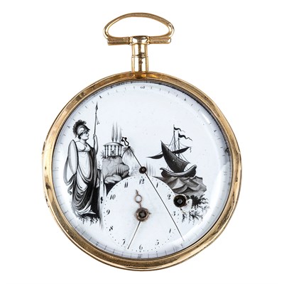Lot 122 - Antique Gold Open Face Pocket Watch