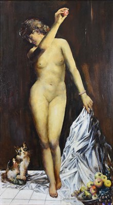 Lot 36 - John R. Grabach American, 1886-1981 Eve and...
