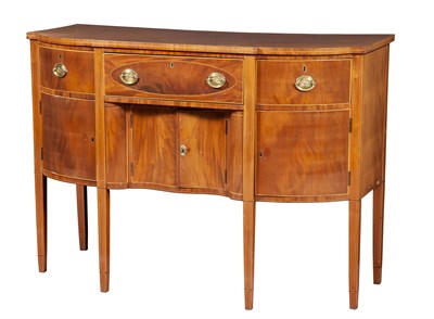 Lot 219 - Federal Inlaid Mahogany Sideboard New York,...