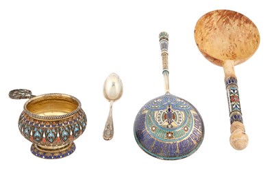 Lot 277 - Miscellaneous Group of Russian Silver and...