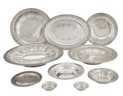 Lot 154 - Towle Sterling Silver Louis XIV Pattern Dinner...