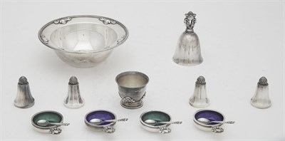 Lot 256 - Group of Georg Jensen Acorn Pattern Sterling...