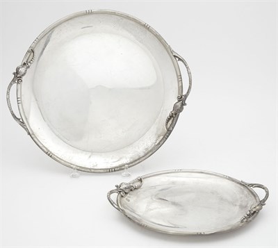 Lot 130 - Pair of American Sterling Silver Graduated Two...