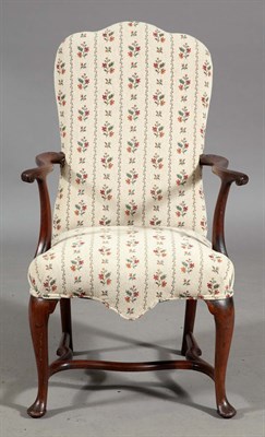 Lot 130 - George II Style Mahogany Armchair Height 45...