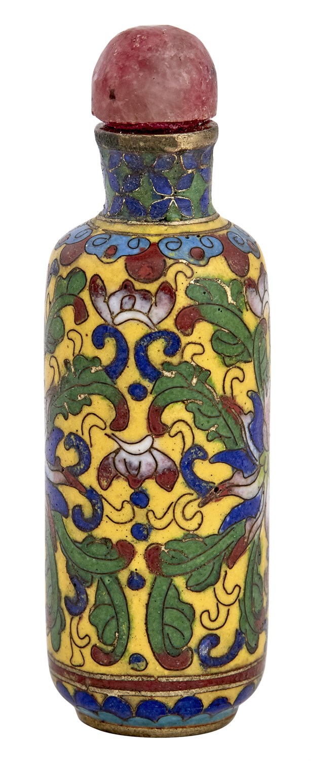 Lot 17 - Chinese Cloisonné Snuff Bottle