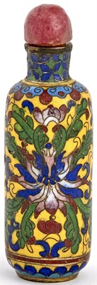 Lot 17 - Chinese Cloisonné Snuff Bottle