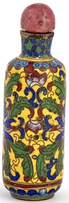 Lot 17 - Chinese Cloisonné Snuff Bottle