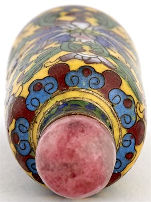 Lot 17 - Chinese Cloisonné Snuff Bottle