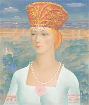 Lot 61 - Ivan Sandyrev Russian, 1932-2002 Beauty, 1986...