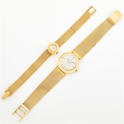 Lot 127 - Two Gold Wristwatches