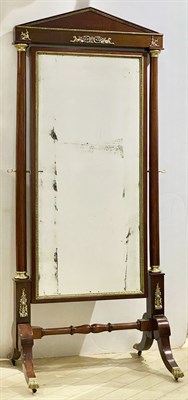 Lot 347 - Empire Style Mahogany and Gilt-Metal Mounted...