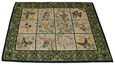 Lot 460 - Needlepoint Rug England, circa 1900 The...