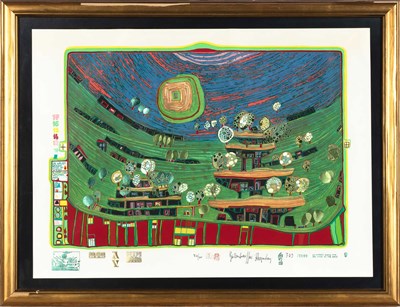 Lot 86 - Friedensreich Hundertwasser (1928-2000) THE...