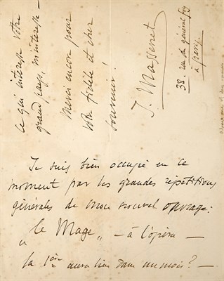 Lot 74 - [COMPOSERS] Large group signed items, M-Z by...
