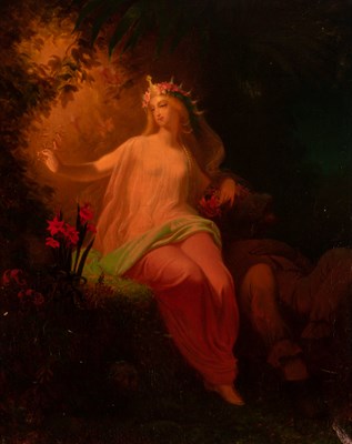 Lot 87 - Carl Trost German, 1811-1884 A Midsummer Night'...
