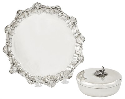 Lot 141 - Two Buccellati Sterling Silver Table Articles...