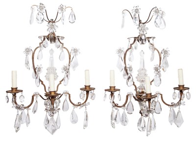 Lot 314 - Pair of Neoclassical Style Gilt-Bronze and...